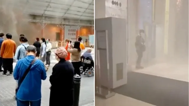 Hong Kong, incendio nel World Trade Center: oltre 300 persone intrappolate