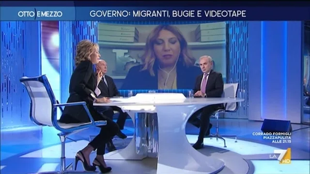 Governo: Migranti, bugie e videotape -Otto e Mezzo - Puntata del 05/10/2023