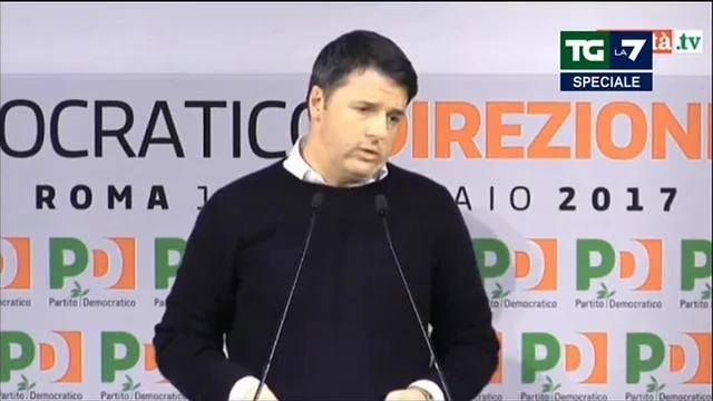 Matteo Renzi: 'Se digiti su google 'resa dei conti Pd' emerge un dato sconvolgente. Basta, diamoci una regolata'