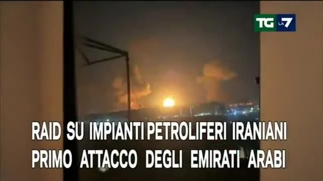 TG LA7 edizione delle 13.30 del 8/3/2026