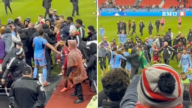 Calcio, rissa a fine match Toronto New York: anche Bernardeschi e Insigne coinvolti. Video