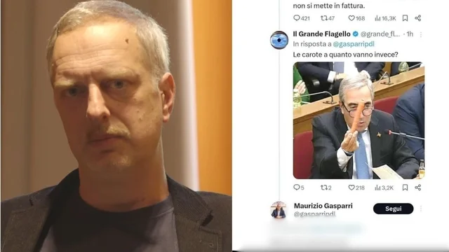 Caso Scurati, il volgare scontro di Gasparri con un utente su X: ecco cosa ha scritto