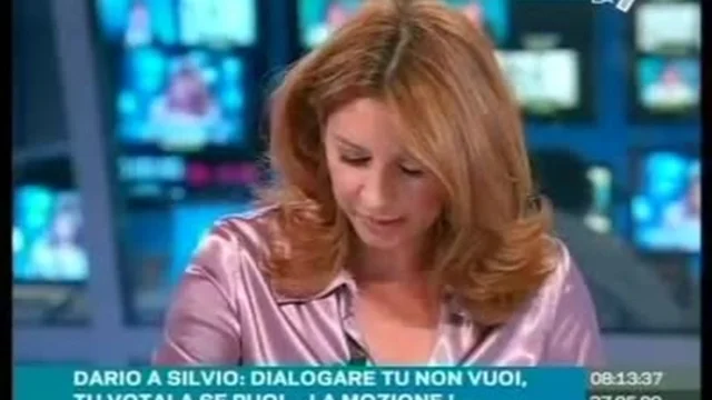 DARIO A SILVIO: DIALOGARE TU NON VUOI, TU VOTALA SE PUOI... LA MOZIONE! (2a pt)