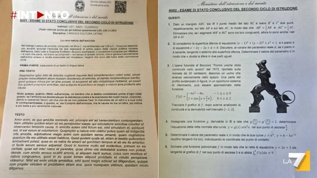 Al via il secondo giorno degli esami di maturità: tutte le tracce