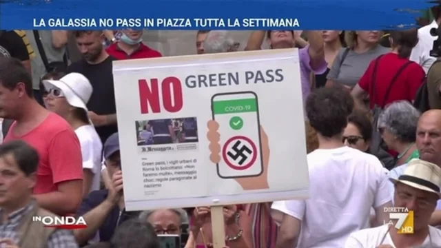 La galassia No pass in piazza per tutta la settimana