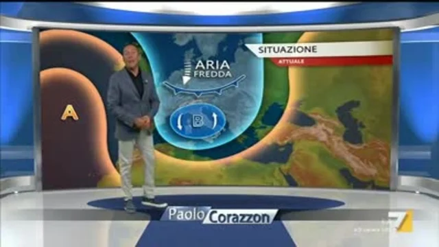 Il meteo della sera del 13 maggio