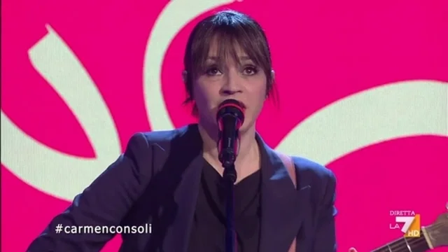 Carmen Consoli a Propaganda Live - Parole Di Burro