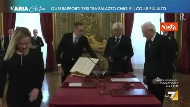 Quei rapporti tesi tra Palazzo Chigi e il Colle più alto