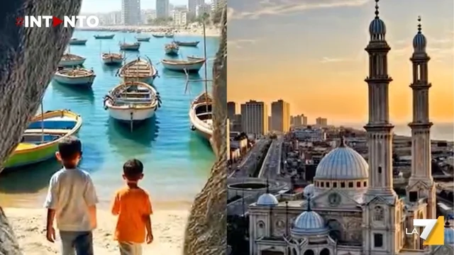 Gaza del futuro immaginata dall’IA: il video virale che risponde a Trump e Musk