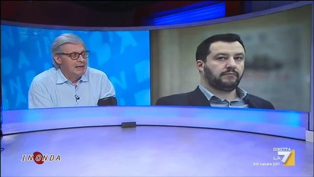 Vittorio Sgarbi su Matteo Salvini: 'Bravissimo, un cornuto del Nord sa fare il superiore'