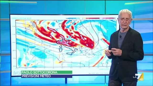 Le previsioni meteo di Paolo Sottocorona del 6/8/2023