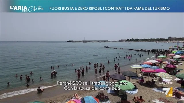 Fuori busta e zero riposi, i contratti da fame del turismo