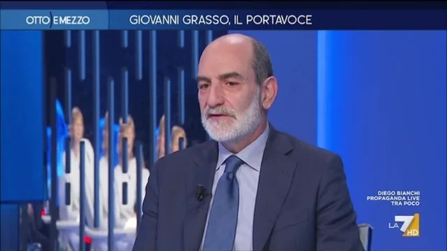 Giovanni Grasso, il portavoce - Otto e Mezzo - Puntata del 26/5/2023