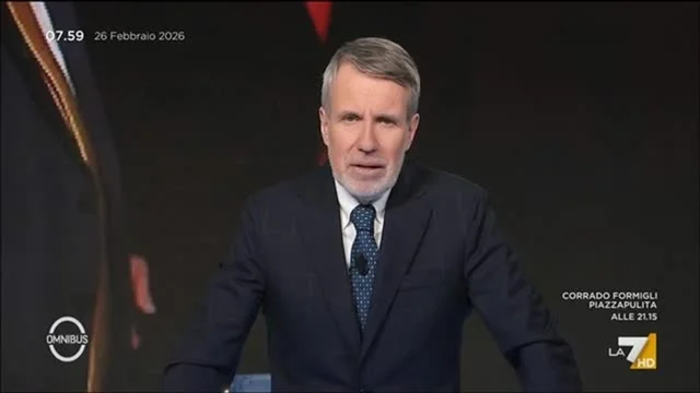 Omnibus Dibattito - Puntata del 26/2/2026