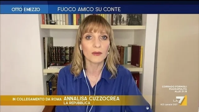 Fuoco amico su Conte - Otto e Mezzo - Puntata del 30/04/2020