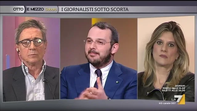 I giornalisti sotto scorta