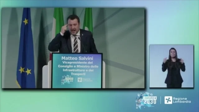 Matteo Salvini: "È tutto fermo perché sotto il ponte ci sono le trote..."