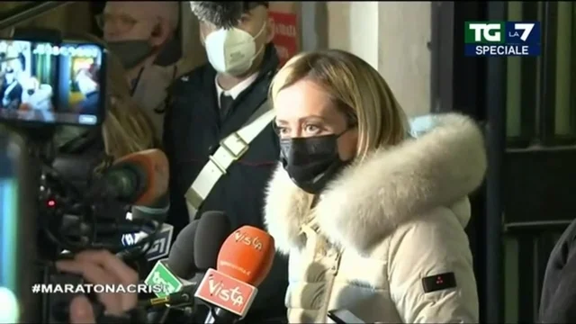 Crisi di governo, Giorgia Meloni: "Unica soluzione è il voto anticipato"