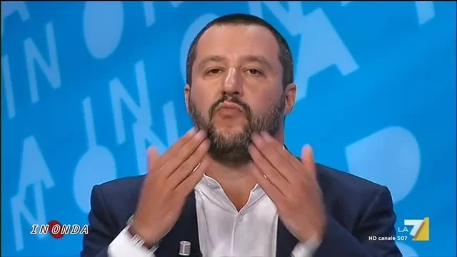 Matteo Salvini: 'Per Gianni Cuperlo sono un barbaro? Un bacione, dormirò lo stesso'