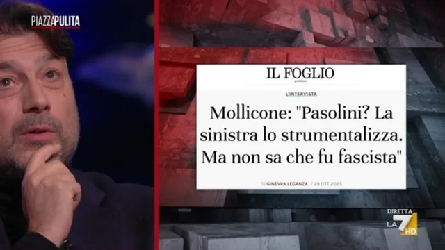 Montanari: “Per la destra Pasolini fascista? Sono imbarazzanti, ignoranti e violenti”