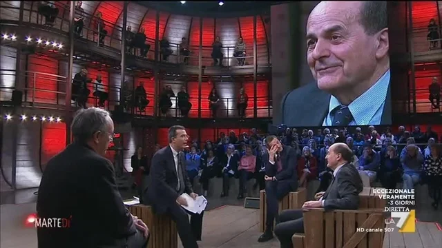 Massimo Giannini e Massimo Franco intervistano Pier Luigi Bersani