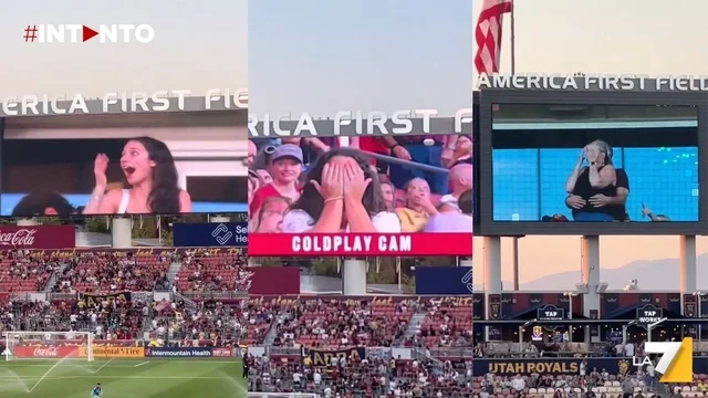 Kiss cam dei Coldplay: impazzano le gag sul web e non solo
