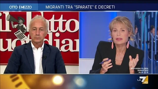 Migranti tra 'sparate' e decreti - Otto e Mezzo - Puntata del 26/09/2023