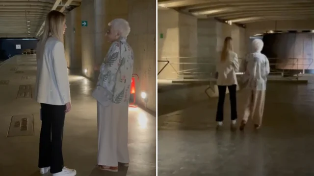 Il video di Liliana Segre e Chiara Ferragni al Memoriale della Shoah