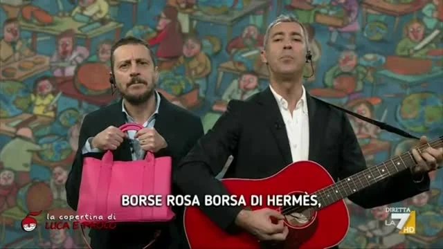 Luca e Paolo: "Borse rosa, borse di Hermes" di Battisti, Santanché, Pascale