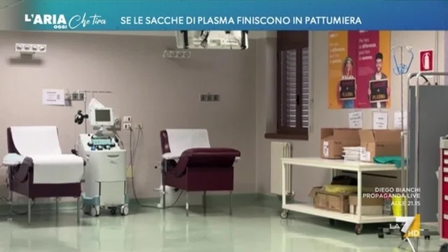 Regione Marche, lo scandalo del plasma buttato