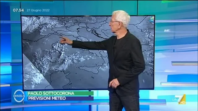 Meteo del 27/06/2022