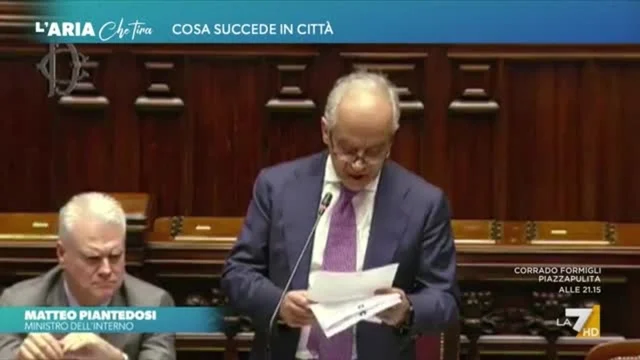 Piantedosi tiene il punto: "Hannoun è di Hamas"