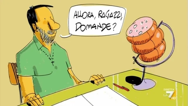 Il cartoon del Genio Makkox: "School of Speck"
