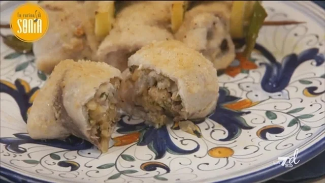 Dalla Sicilia involtini di pesce spada alla messinese