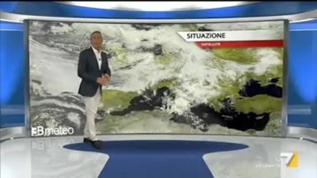 Il meteo della sera
