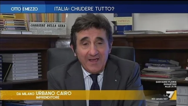 Italia: chiudere tutto? Otto e Mezzo - Puntata del 10/03/2020