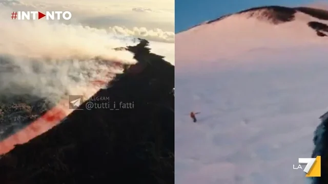 Immagini mozzafiato dall'Etna: il drone di Josh Turner e la guida di Davide Tomasello