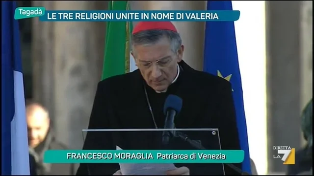 Le tre religioni unite in nome di Valeria