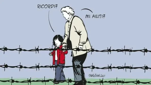 27 gennaio, per non dimenticare. La vignetta di Mauro Biani