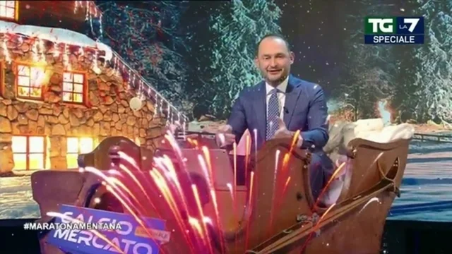 Governo mercato, l'esperto Gianluca Di Marzio ospite di Enrico Mentana