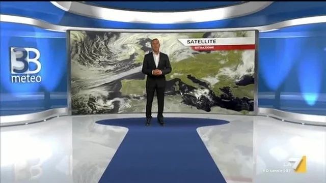 Il meteo della sera del 4 settembre