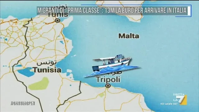 Migranti di prima classe, 13mila euro per arrivare in Italia