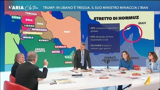 L'Aria Che Tira - Puntata del 17/4/2026