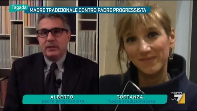Madre tradizionale contro padre progressista