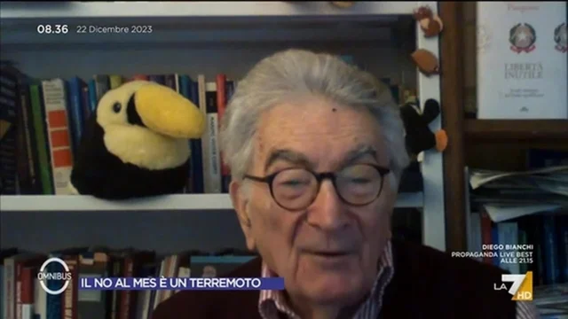 Il no al MES è un terremoto - Omnibus, 22/12/2023