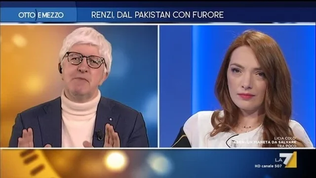 Renzi dal Pakistan con furore - Otto e Mezzo - Puntata del 17/02/2020