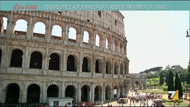 Riesplode la polemica sul restyling del Colosseo