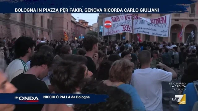 Da Bologna a Genova, il racconto delle piazze italiane e l'appello della sorella di Giuliani: "Bisogna dire basta"