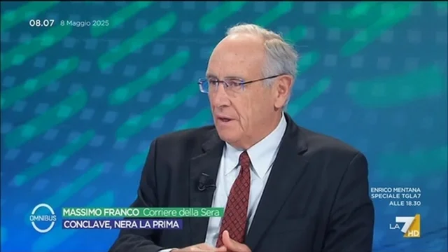 Conclave, nera la prima - Omnibus del 8/5/2025