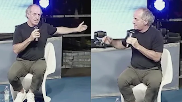 Urla contro Zaia:"Vai a lavorare", lui lo invita sul palco: il video